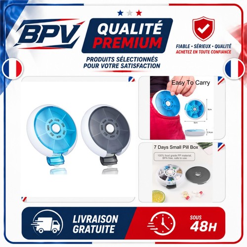Pilulier semainier jours 2 - semainier,