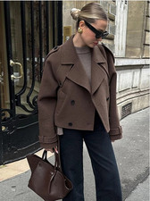 Trench-Coat Court Femme 2025