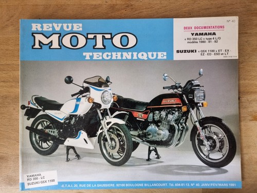Revue technique moto 40 - technique, n°40
