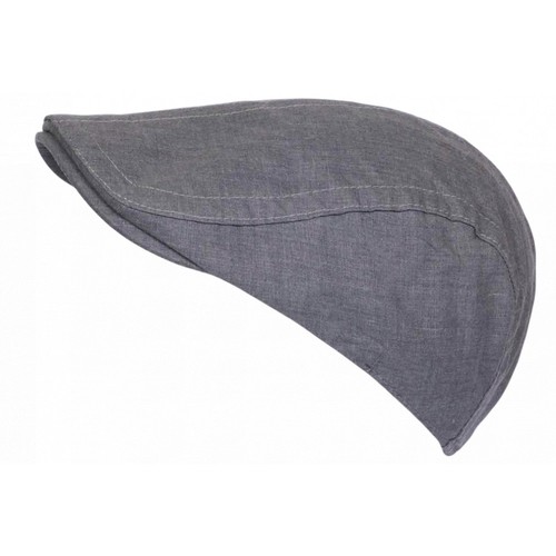 Casquette plate grise rétro - casquette,