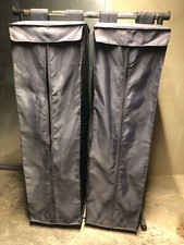 Double penderie PVC Noir  sur