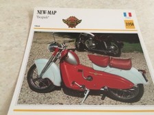 Carte moto New Map 125 Escapade 1958 collection Atlas motorcycle France