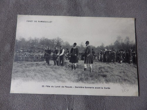 Cpa chasse courre - chasse, en