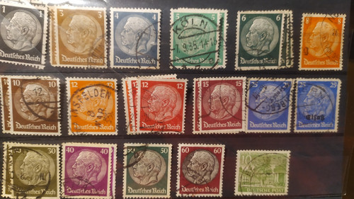 Lot timbres reich - de, du