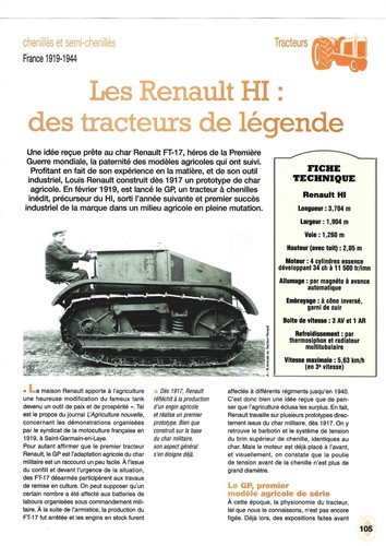 Tracteur les renault des - tracteur,