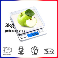 Balance de Precision Cuisine Portable Écran LCD Electronique Numérique NEUVE