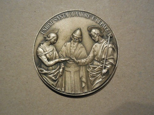 Médaille église saint - église,