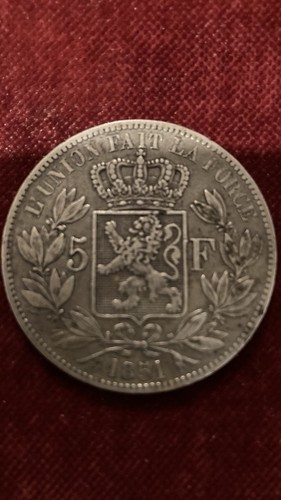Belgique francs 1851 - belgique,