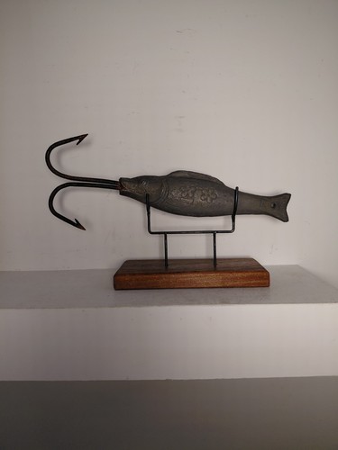 Ancien leurre pêche - leurre,