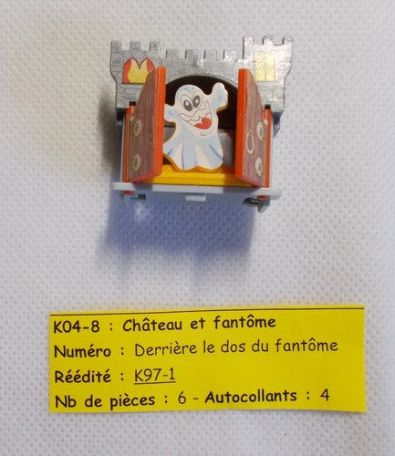 Kinder château et fantôme - kinder,