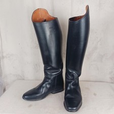 Black Leather Petrie Anky Equestrian Riding Boots Women's Size 8