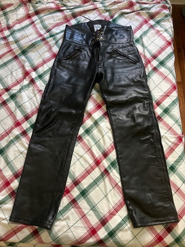 Langlitz leather riding pants