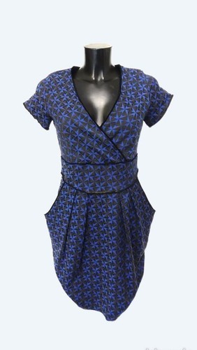Robe cotelac bleue noire - cotelac,,