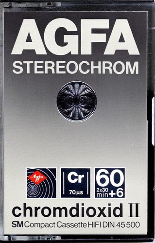 Agfa stereochrom chromdioxid - agfa,
