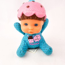 Famosa Nenuco Smell of Happiness Baby Doll Blue Eyes Vinyl Head Soft Body 6 inch