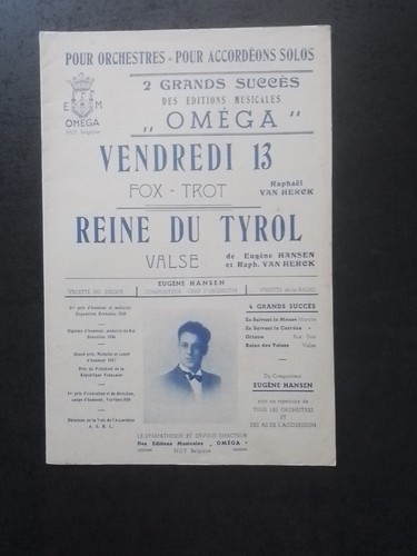 Partition accordeon violon - ou,
