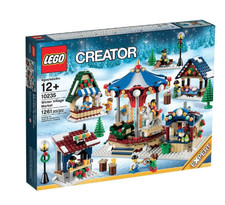 LEGO Creator Expert 10235 Winter Village Market NISB Retired Carrousel 1261 p...