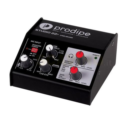 Prodipe studio interface - studio, +