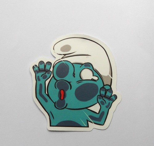 Vianille sticker schtroumpfs - -,