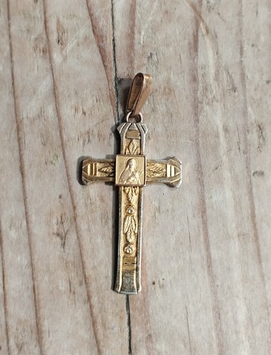 Pendentif croix ancienne - croix,