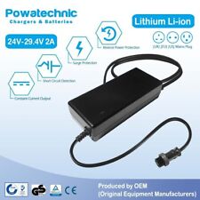 36V 42V 2A 4 / 5 pin battery charger Bike Scooter A2B IconBit K7 Urban Mover UM
