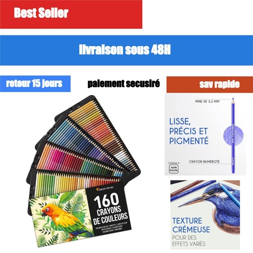 Zenacolor 160 crayons - crayons, de