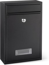 Boîte aux Lettres Murale verrouillable, en Acier galvanisé Durable, 32.5cm H x 2