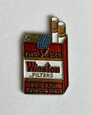 87 - Pin's TOBACCO - WINSTON CIGARETTE PACK