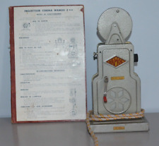 Wamoo 8MM Cinema Projector with 110 Volt Instructions 1950 Incomplete
