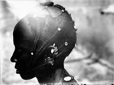 AFRICA Ca1928 Voyage by Gabriel DE RAMECOURT African Type Headdress & Jewelry