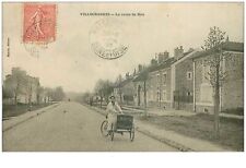 94 . n°43389 . villecresnes . la route de brie.triporter.velo.in condition