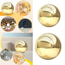 Boule à Facettes de Jardin En Acier Inoxydable, Idéale pour Une Utilisation En