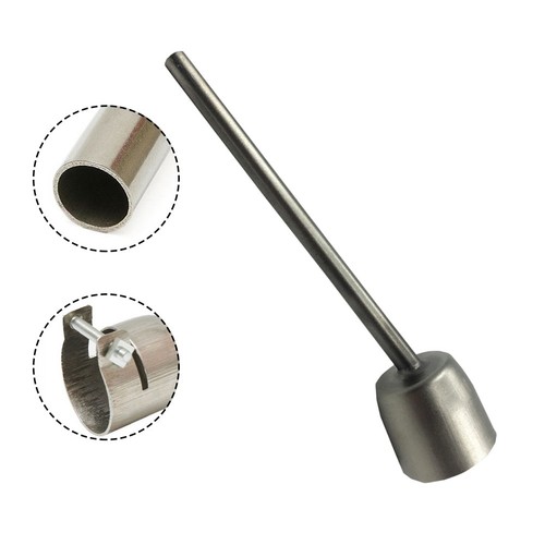 Buse embout inox 1600w - inox, ronde