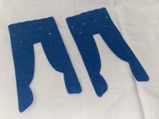 Playmobil Lot Of 2 Blue Curtains House 5300 5305 Victorian Belle Époque 1900