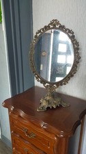MIROIR ANCIEN LAITON