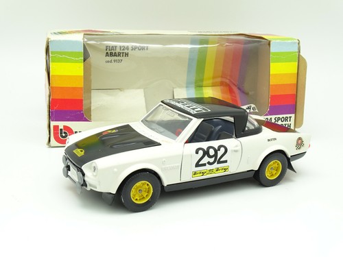Burago fiat 124 sport - fiat,