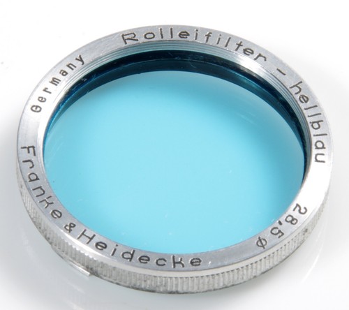 Filtre bleu clair rolleiflex - filtre,