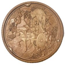 Chinese opium Resin table Replacement Tabletop Chinese Horse And Carriage