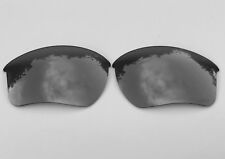 Gravé Polarisé Noir Iridium Rechange Lentilles Pour Oakley Half Jacket 2.0 XL