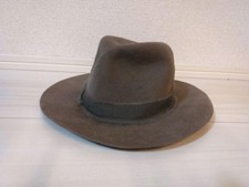 Borsalino Folded Rabbit Fur Felt Hat