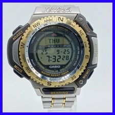 CASIO Pro Trek Triple Sensor Digital Watch Outdoor PRT-1400 Tested Condition