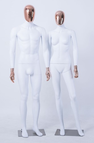Résumé mannequins blanc mat - mannequins,