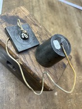 fil à plomb  outil ancien de