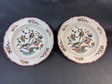Lot de 2 anciennes assiettes