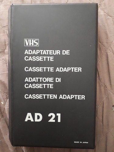 Vhs adaptateur cassette ad - vhs,