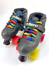 Epic Super Nitro Rainbow Quad Speed  Roller Skates US 6 Adult