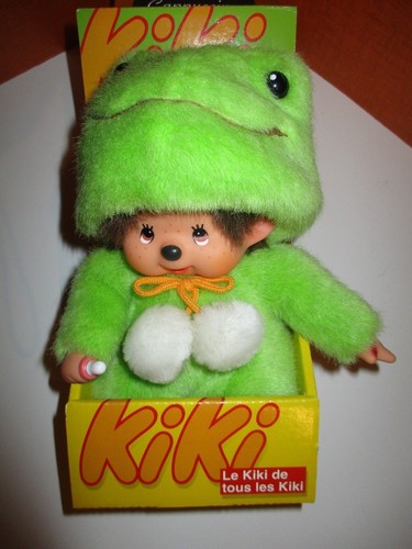 Peluche kiki grenouille - peluche, de