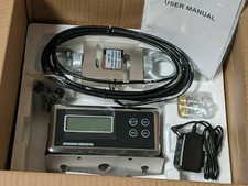 5000 LB CALIBRATED S-TYPE LOAD CELL INDICATOR CRANE SCALE TENSION/ COMPRESSION