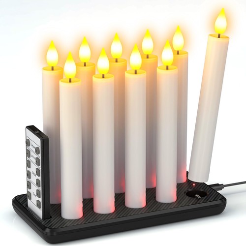 Bougie led rechargeable lot - led,