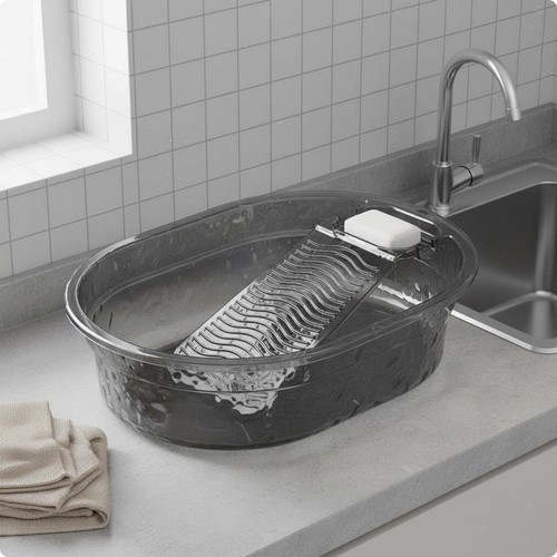 Bac linge avec planche - à,